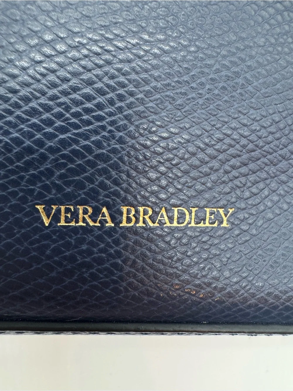 Vera Bradley Navy and Black Crossbody Bag